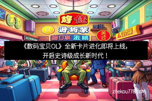《数码宝贝OL》全新卡片进化即将上线，开启史诗级成长新时代！